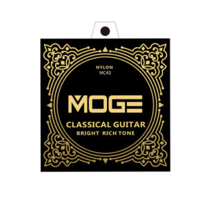 MOGE MC43 Set de Cuerdas de Nylon Plateadas