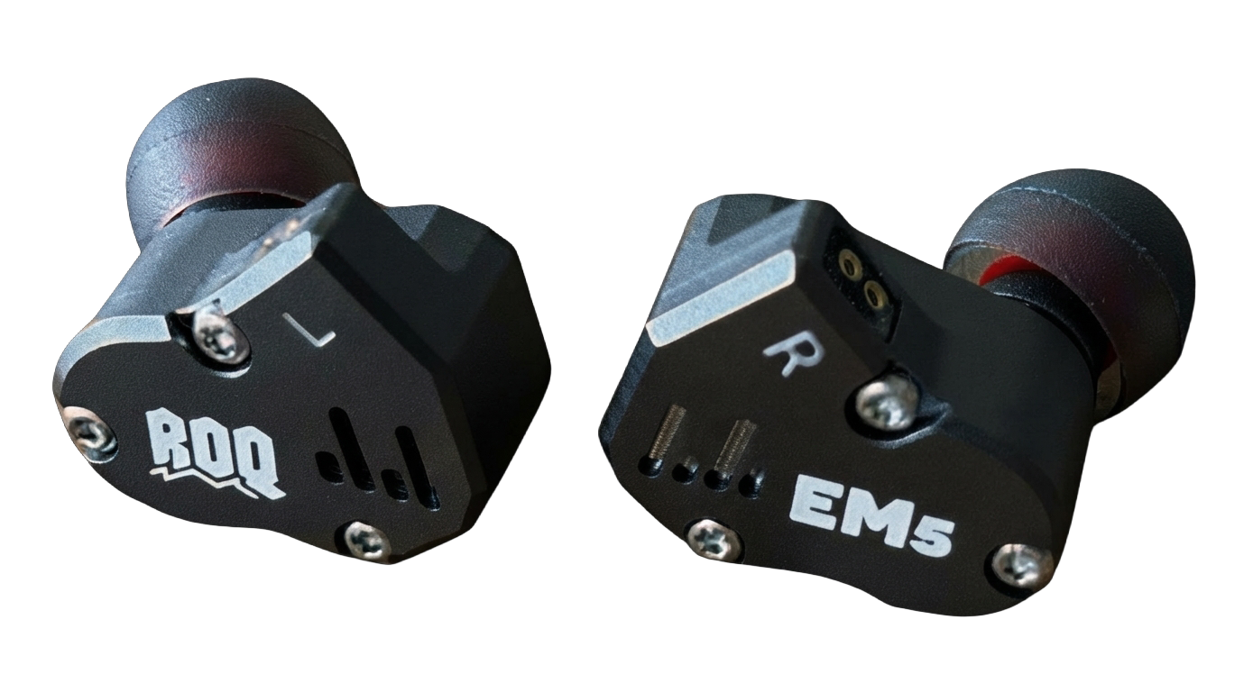 Monitores In-Ear Roq Audio EM5 de 1 Driver Dinámico