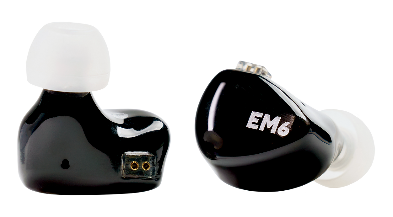 Monitores In-Ear Roq Audio EM6 con Puerto de Bajos